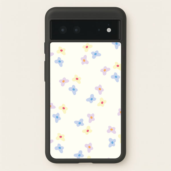 Pastel Flowers Pattern  - Mother's Day Phone Case for Google Pixel 6