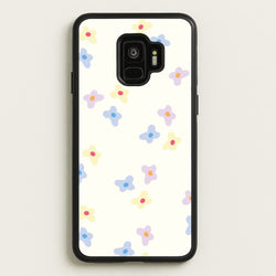 Pastel Flowers Pattern  - Mother's Day Phone Case for Galaxy S9
