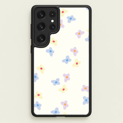 Pastel Flowers Pattern  - Mother's Day Phone Case for Galaxy S22 Ultra