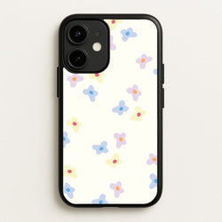 Pastel Flowers Pattern  - Mother's Day Phone Case for iPhone 12 Mini