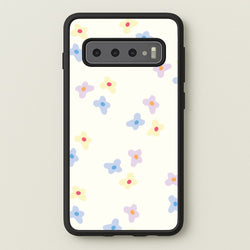 Pastel Flowers Pattern  - Mother's Day Phone Case for Galaxy S10