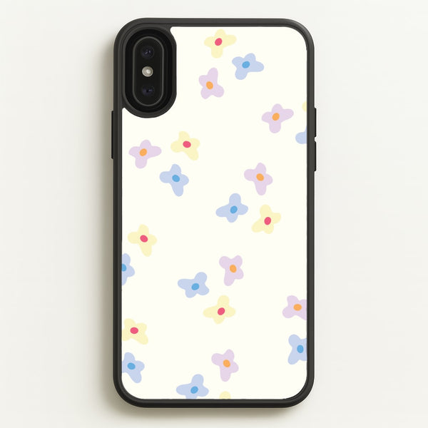 Pastel Flowers Pattern  - Mother's Day Phone Case for iPhone XS Max