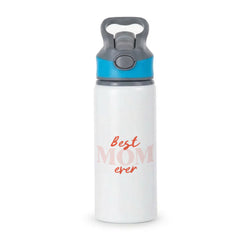 Best Mom Ever Active Water Bottle - Blue