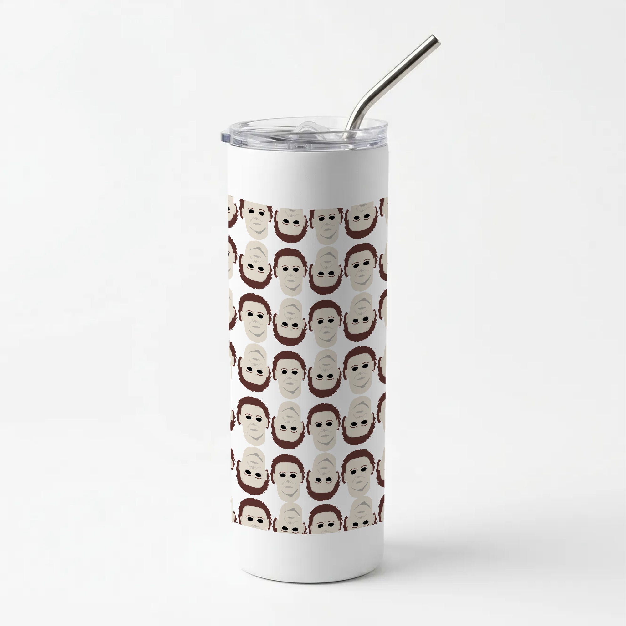 Collage - Michael Myers Skinny Tumbler