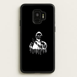 Black & White - Myers  - Michael Myers Phone Case for Galaxy S9