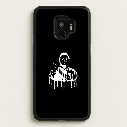 Black & White - Myers  - Michael Myers Phone Case for Galaxy S9