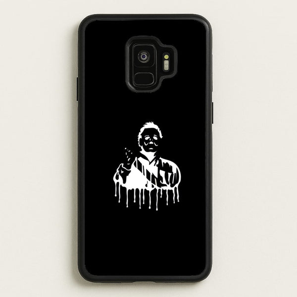Black & White - Myers  - Michael Myers Phone Case for Galaxy S9