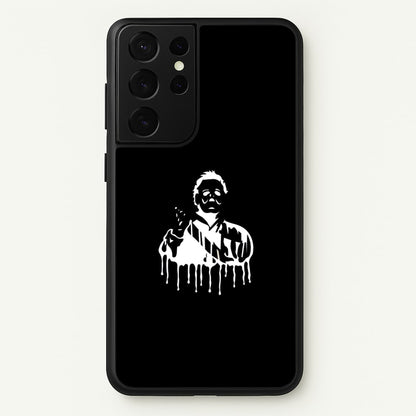 Black & White - Myers  - Michael Myers Phone Case for Galaxy S21 Ultra
