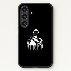 Black & White - Myers  - Michael Myers Phone Case for Galaxy S25 Plus