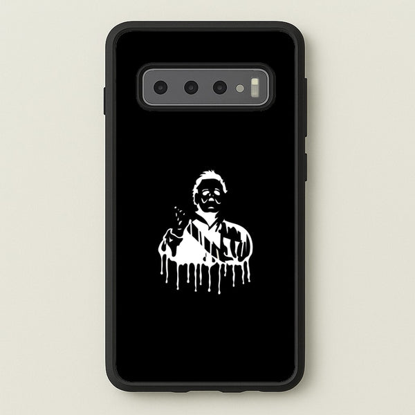 Black & White - Myers  - Michael Myers Phone Case for Galaxy S10