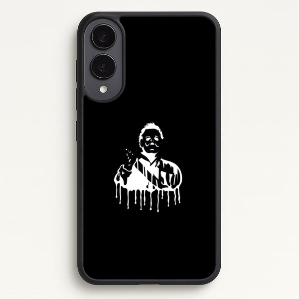 Black & White - Myers  - Michael Myers Phone Case for Galaxy S25 Edge
