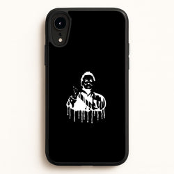 Black & White - Myers  - Michael Myers Phone Case for iPhone XR