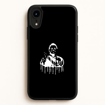 Black & White - Myers  - Michael Myers Phone Case for iPhone XR