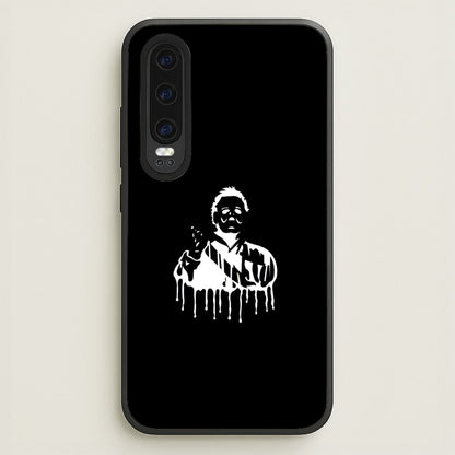 Black & White - Myers  - Michael Myers Phone Case for Huawei P30