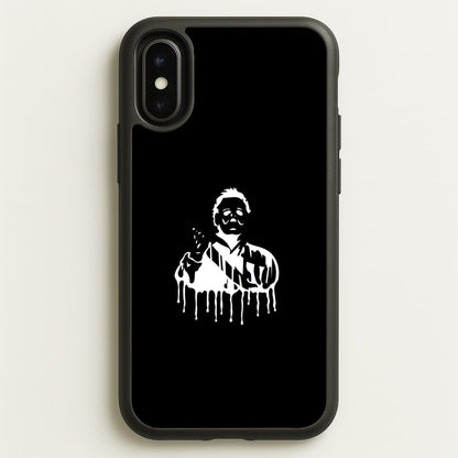 Black & White - Myers  - Michael Myers Phone Case for iPhone X / XS