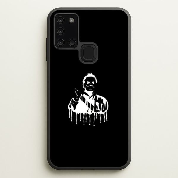 Black & White - Myers  - Michael Myers Phone Case for Galaxy A21s