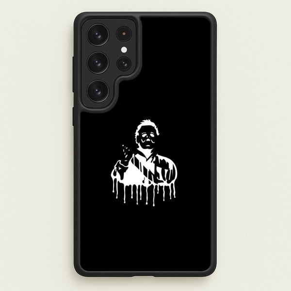 Black & White - Myers  - Michael Myers Phone Case for Galaxy S23 Ultra
