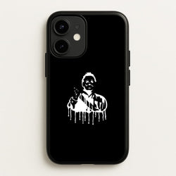 Black & White - Myers  - Michael Myers Phone Case for iPhone 12 / 12 Pro