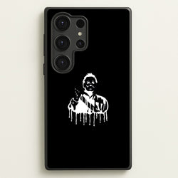 Black & White - Myers  - Michael Myers Phone Case for Galaxy S25 Ultra