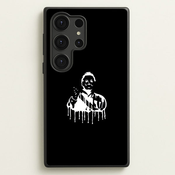Black & White - Myers  - Michael Myers Phone Case for Galaxy S25 Ultra