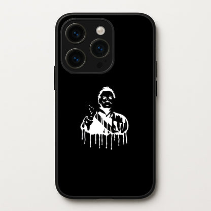 Black & White - Myers  - Michael Myers Phone Case for iPhone 15 Pro