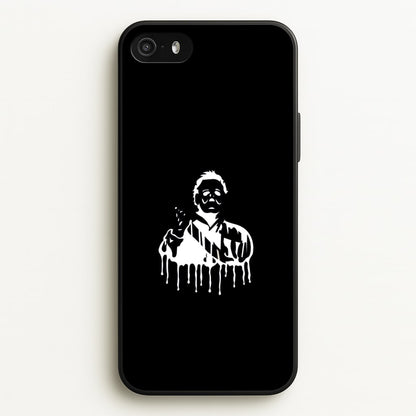 Black & White - Myers  - Michael Myers Phone Case for iPhone 5 / 5s / SE 2016
