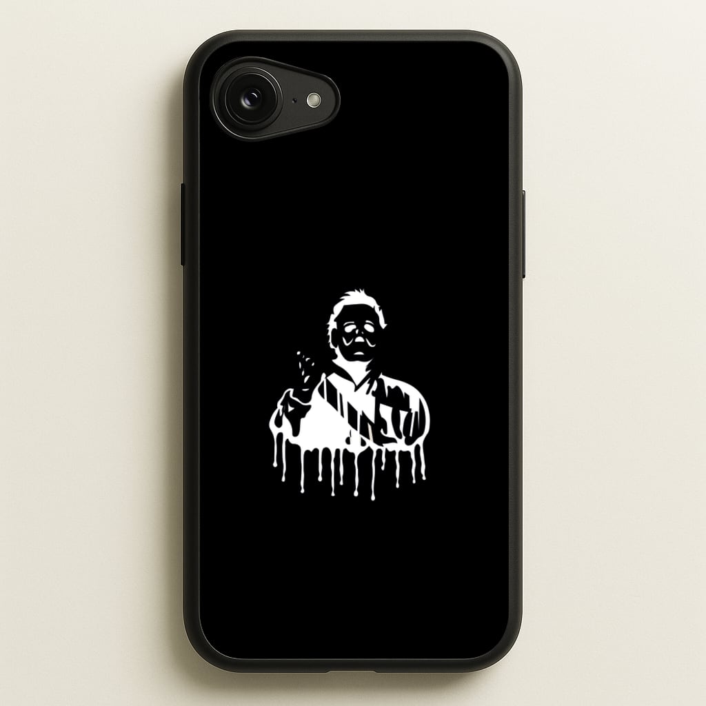 Black & White - Myers  - Michael Myers Phone Case for iPhone 16e