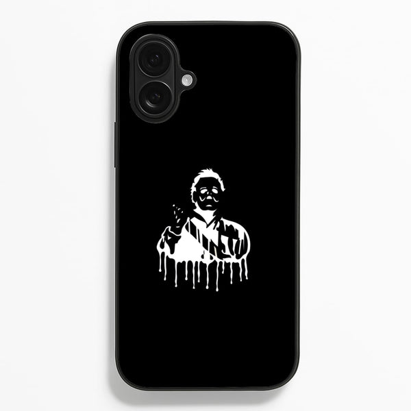 Black & White - Myers  - Michael Myers Phone Case for iPhone 16 Plus