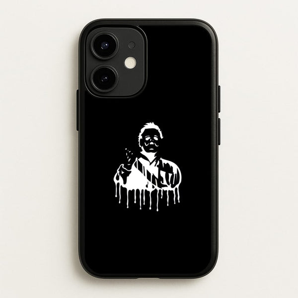 Black & White - Myers  - Michael Myers Phone Case for iPhone 12 Mini