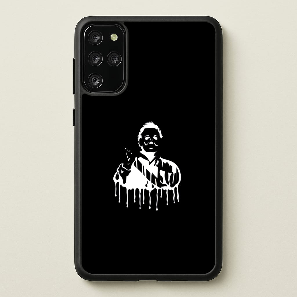 Black & White - Myers  - Michael Myers Phone Case for Galaxy S20 Plus