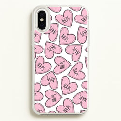 Nap Hearts, Tumblr Inspired  -  Phone Case for iPhone XS Max