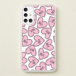 Nap Hearts, Tumblr Inspired  -  Phone Case for Galaxy A71