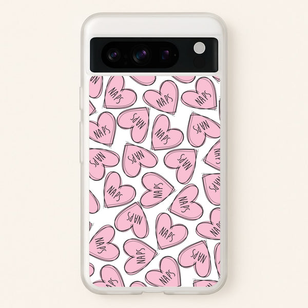 Nap Hearts, Tumblr Inspired  -  Phone Case for Google Pixel 8 Pro