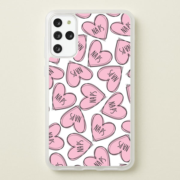 Nap Hearts, Tumblr Inspired  -  Phone Case for Galaxy S20 Plus