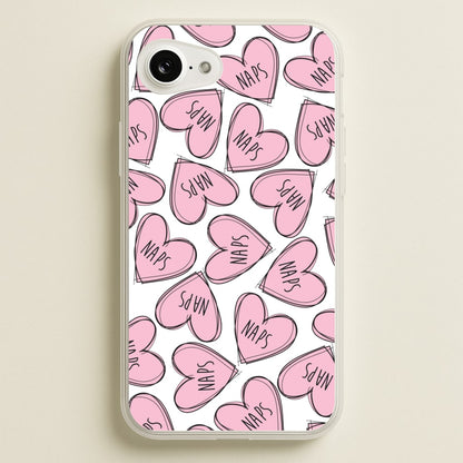 Nap Hearts, Tumblr Inspired  -  Phone Case for iPhone 16e