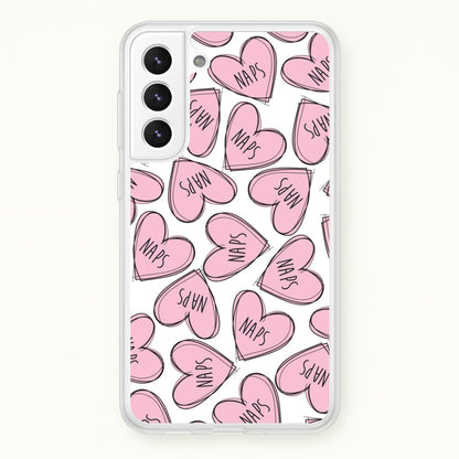 Nap Hearts, Tumblr Inspired  -  Phone Case for Galaxy S22