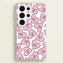 Nap Hearts, Tumblr Inspired  -  Phone Case for Galaxy S25 Ultra