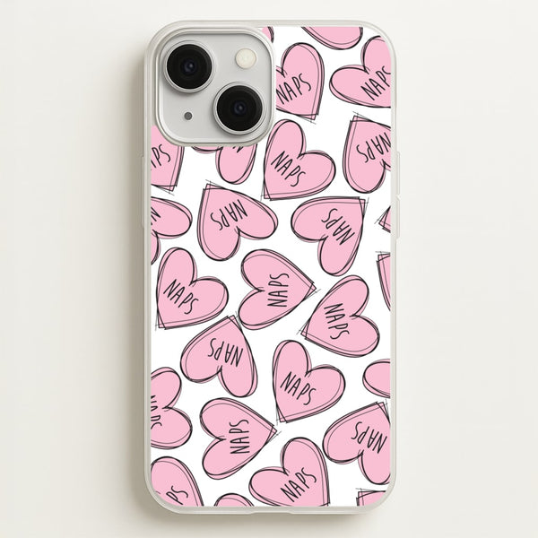 Nap Hearts, Tumblr Inspired  -  Phone Case for iPhone 13 Mini