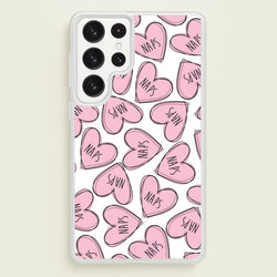 Nap Hearts, Tumblr Inspired  -  Phone Case for Galaxy S22 Ultra