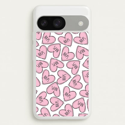Nap Hearts, Tumblr Inspired  -  Phone Case for Google Pixel 9 / 9 Pro