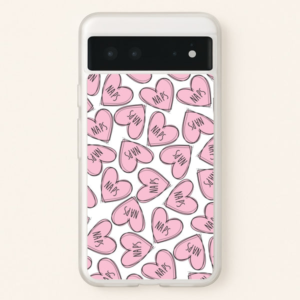 Nap Hearts, Tumblr Inspired  -  Phone Case for Google Pixel 6