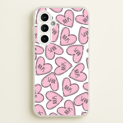 Nap Hearts, Tumblr Inspired  -  Phone Case for Galaxy A54