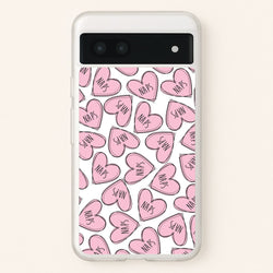 Nap Hearts, Tumblr Inspired  -  Phone Case for Google Pixel 6a