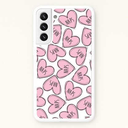 Nap Hearts, Tumblr Inspired  -  Phone Case for Galaxy S22 Plus