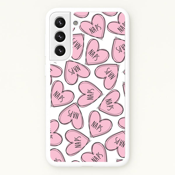 Nap Hearts, Tumblr Inspired  -  Phone Case for Galaxy S22 Plus