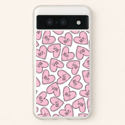 Nap Hearts, Tumblr Inspired  -  Phone Case for Google Pixel 8