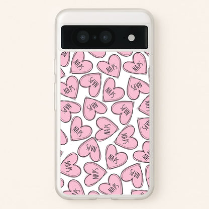Nap Hearts, Tumblr Inspired  -  Phone Case for Google Pixel 8