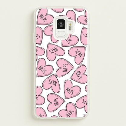 Nap Hearts, Tumblr Inspired  -  Phone Case for Galaxy S9