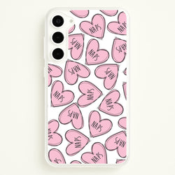 Nap Hearts, Tumblr Inspired  -  Phone Case for Galaxy S23 Plus