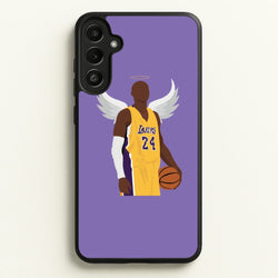 Kobe with wings - Basketball  - Basketball Phone Case for Galaxy A34